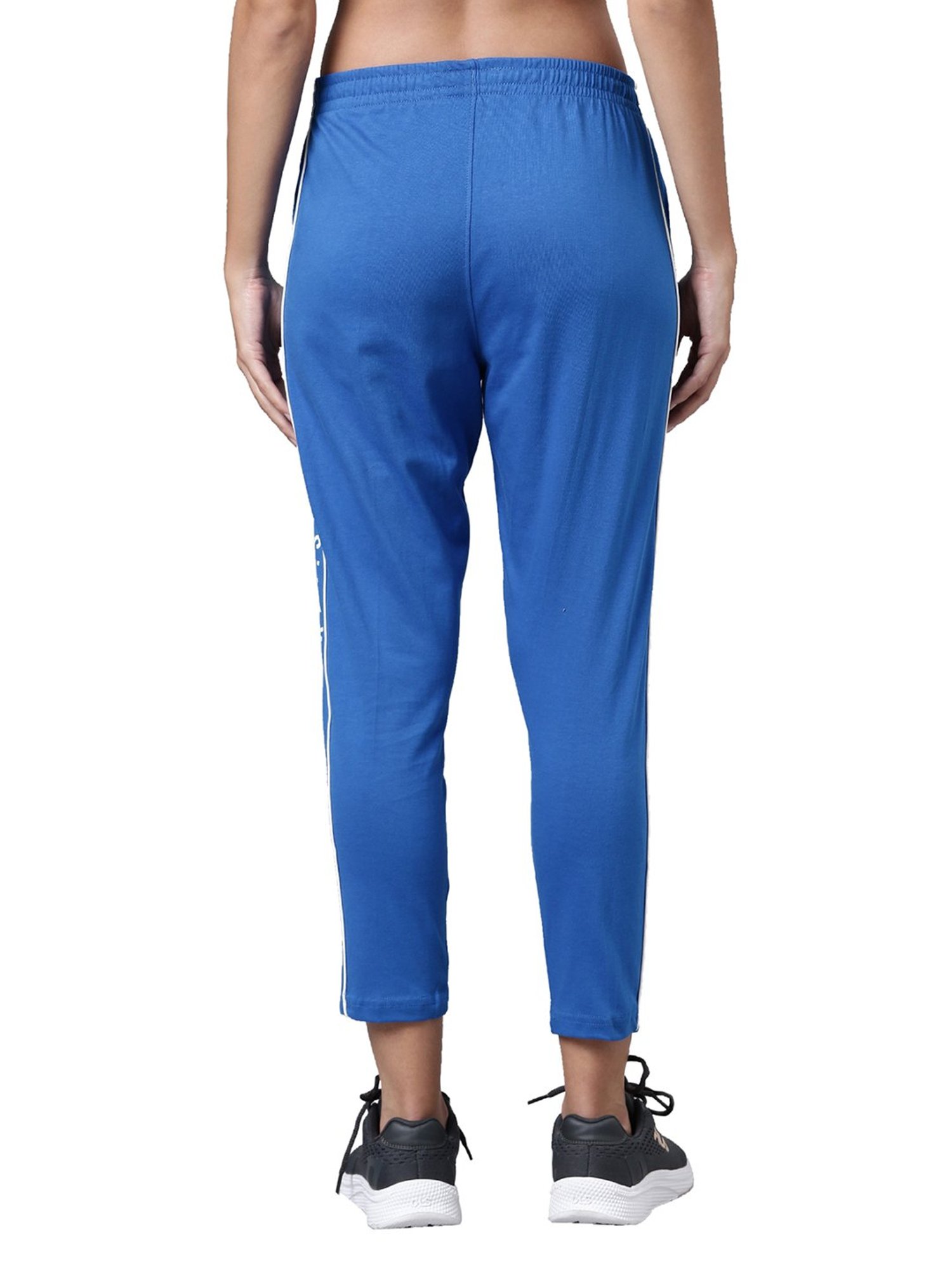 Women's High-Rise Track Pants - Wild Fable - Blue Size Medium | eBay