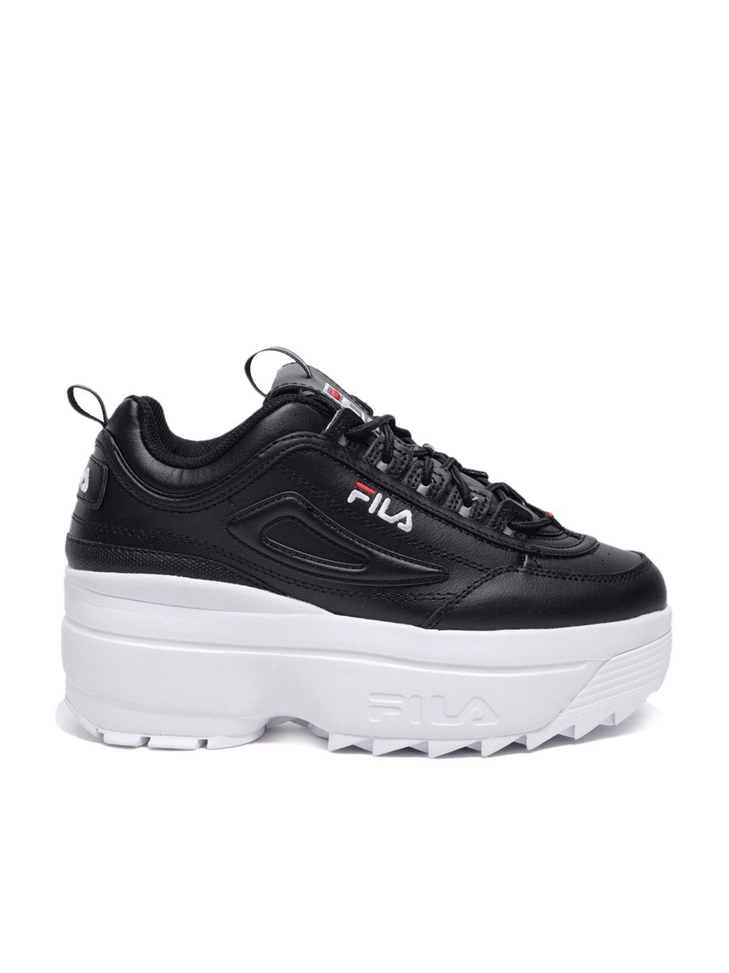 Fila disruptor on sale black sandals