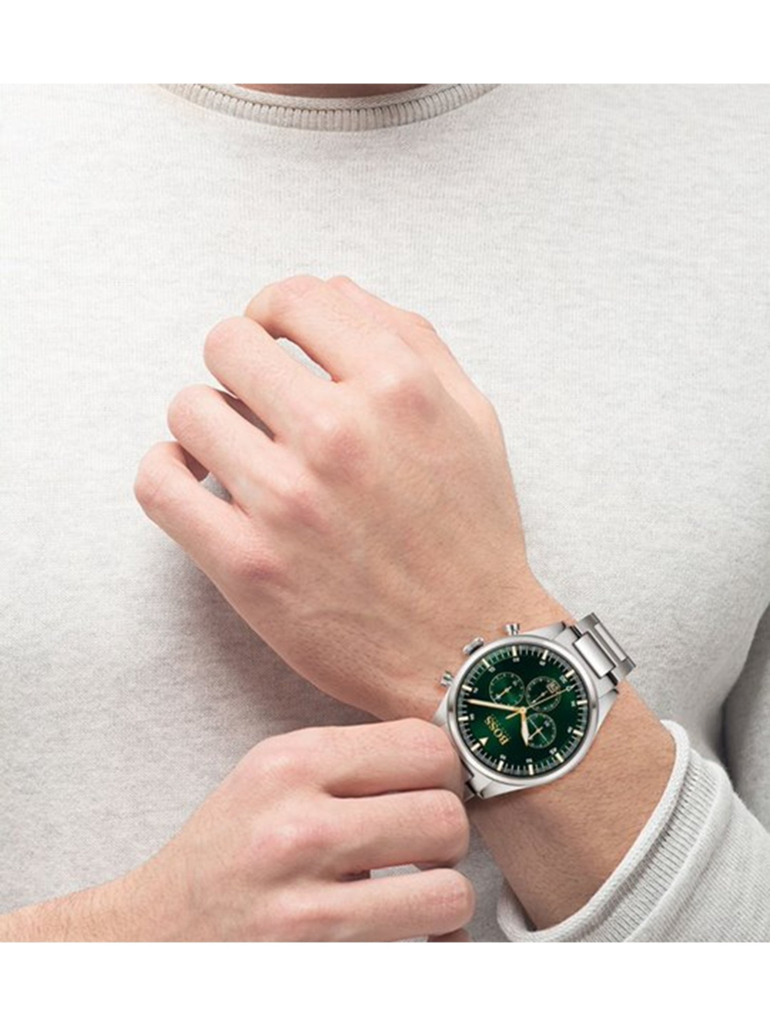 Buy BOSS 1513868 Pioneer Chronograph Watch for Men at Best Price