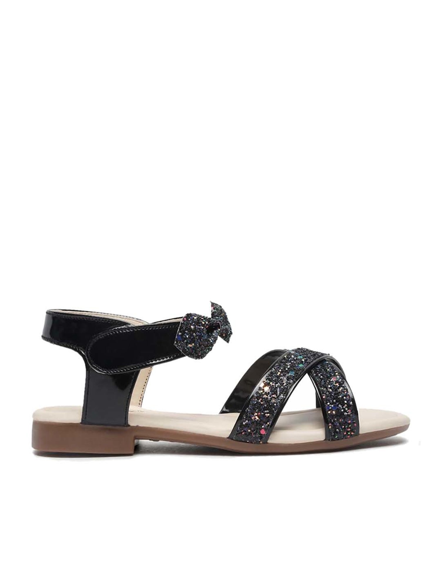 Fitflop | Lulu Glitter Sandals | Black Glitter | SportsDirect.com