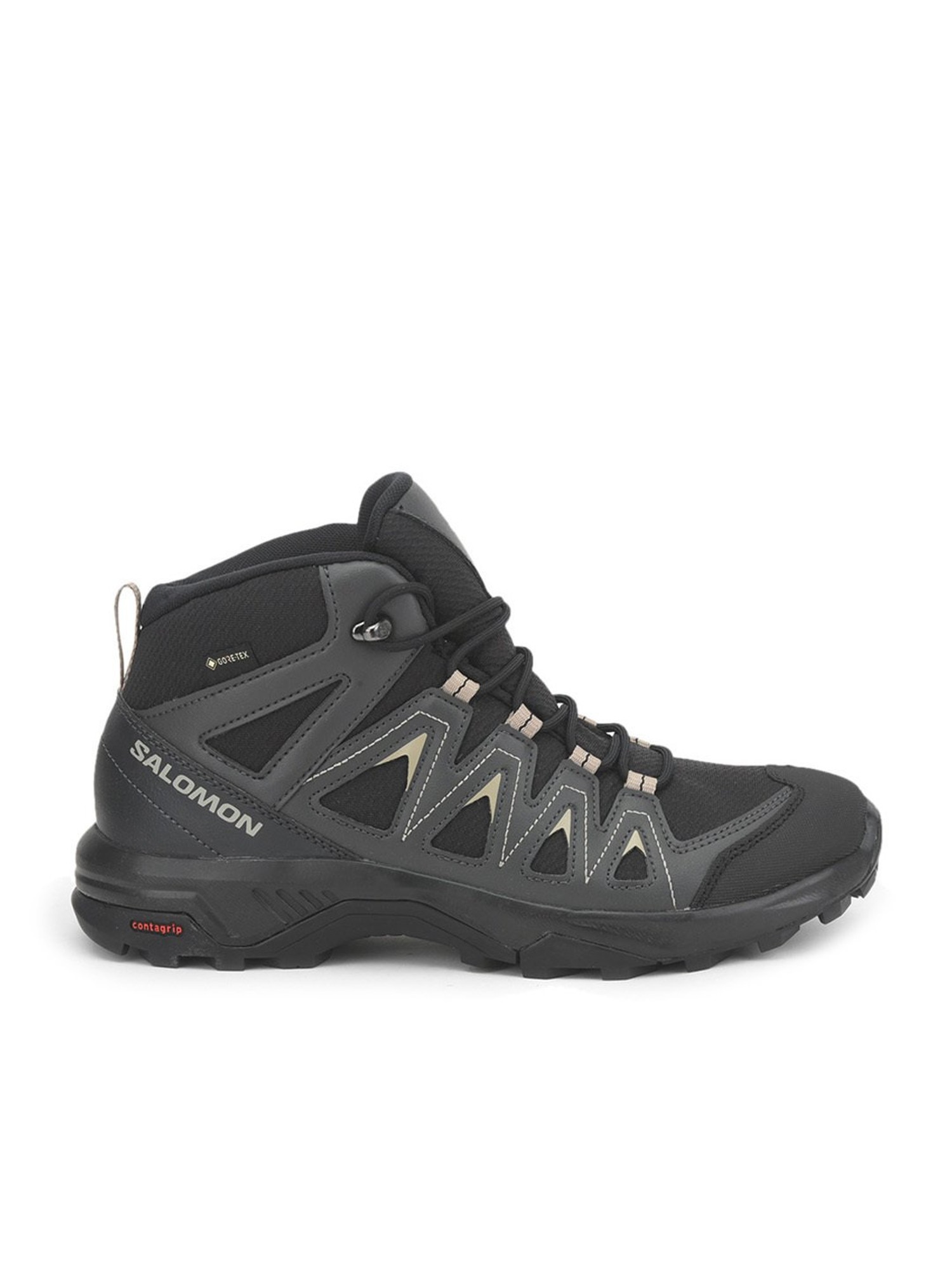 Amazoncom  Salomon X Crest Hiking Shoes for Men MagnetBlackMonument  95  Hiking Shoes