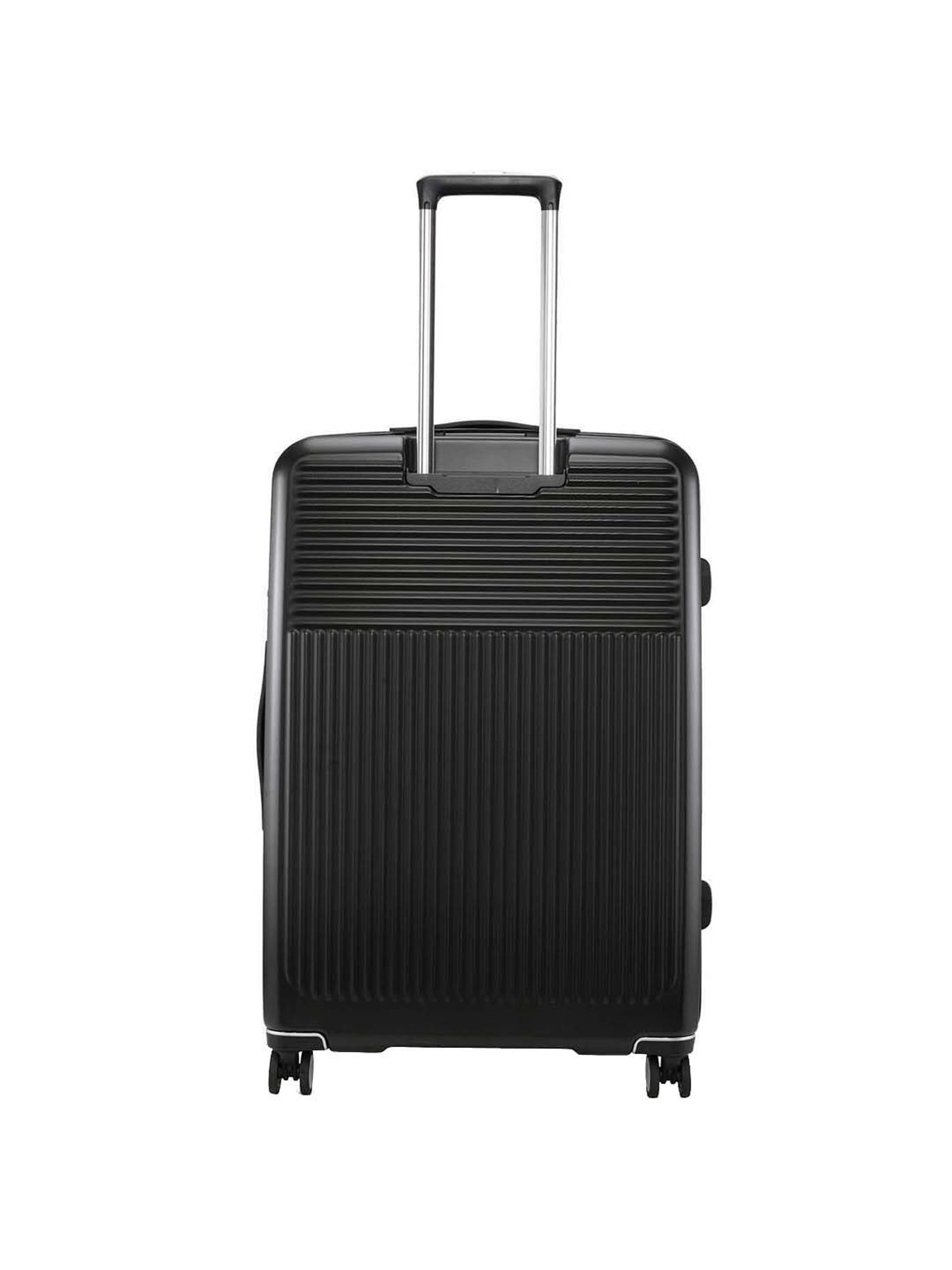Buy Cerruti 1881 Black Large Hard Cabin Trolley - 52 cm Online At