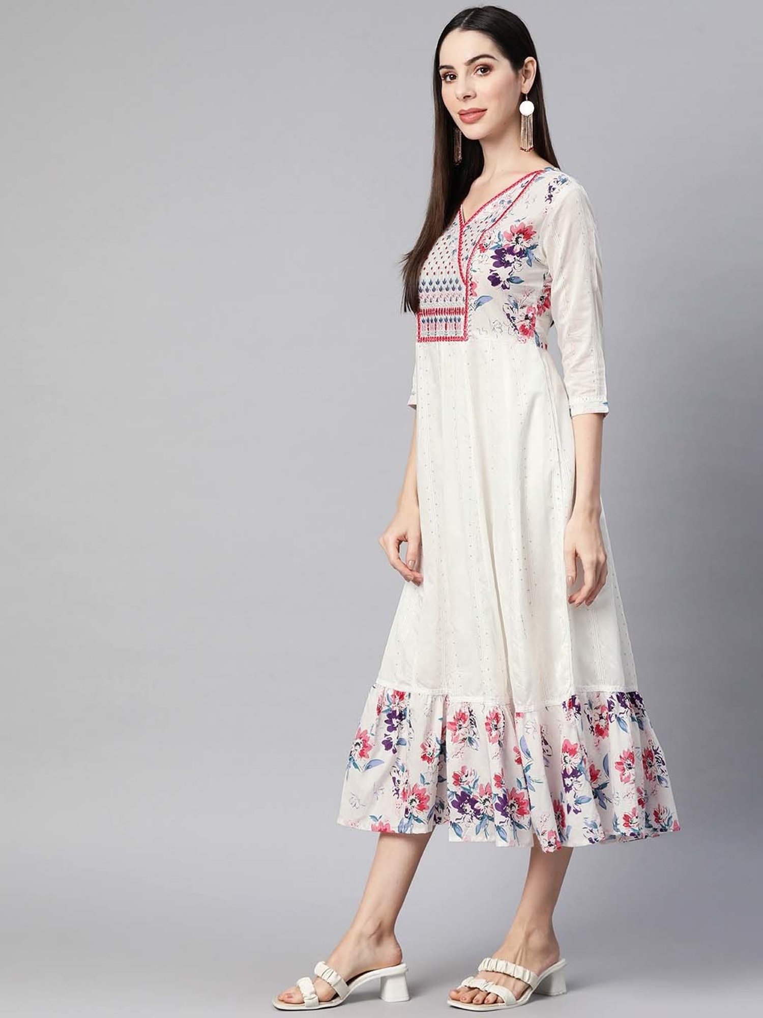 Jabong hot sale white kurti