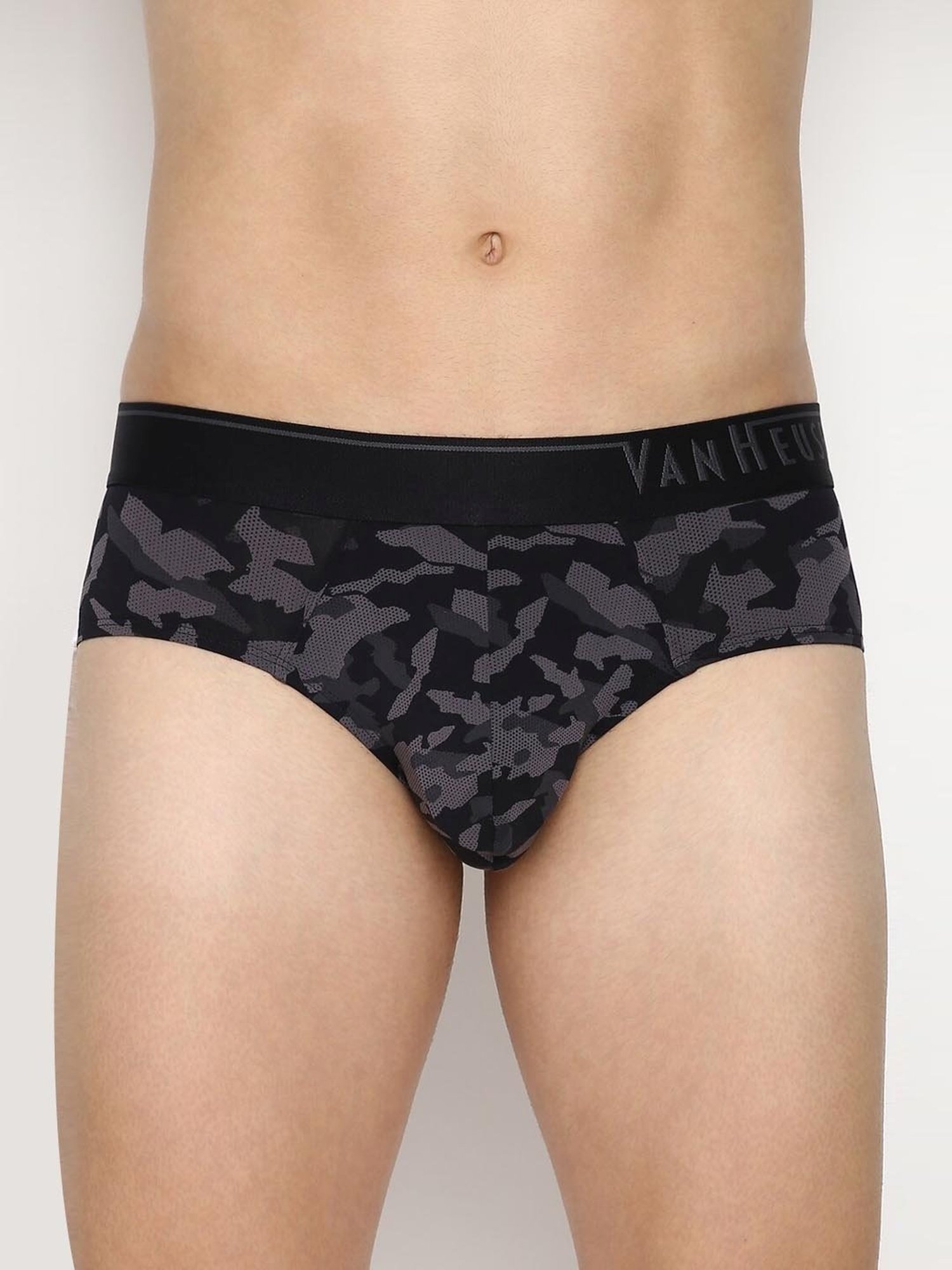 Buy Calvin Klein Underwear Men Black Luxurious Microfiber Solid