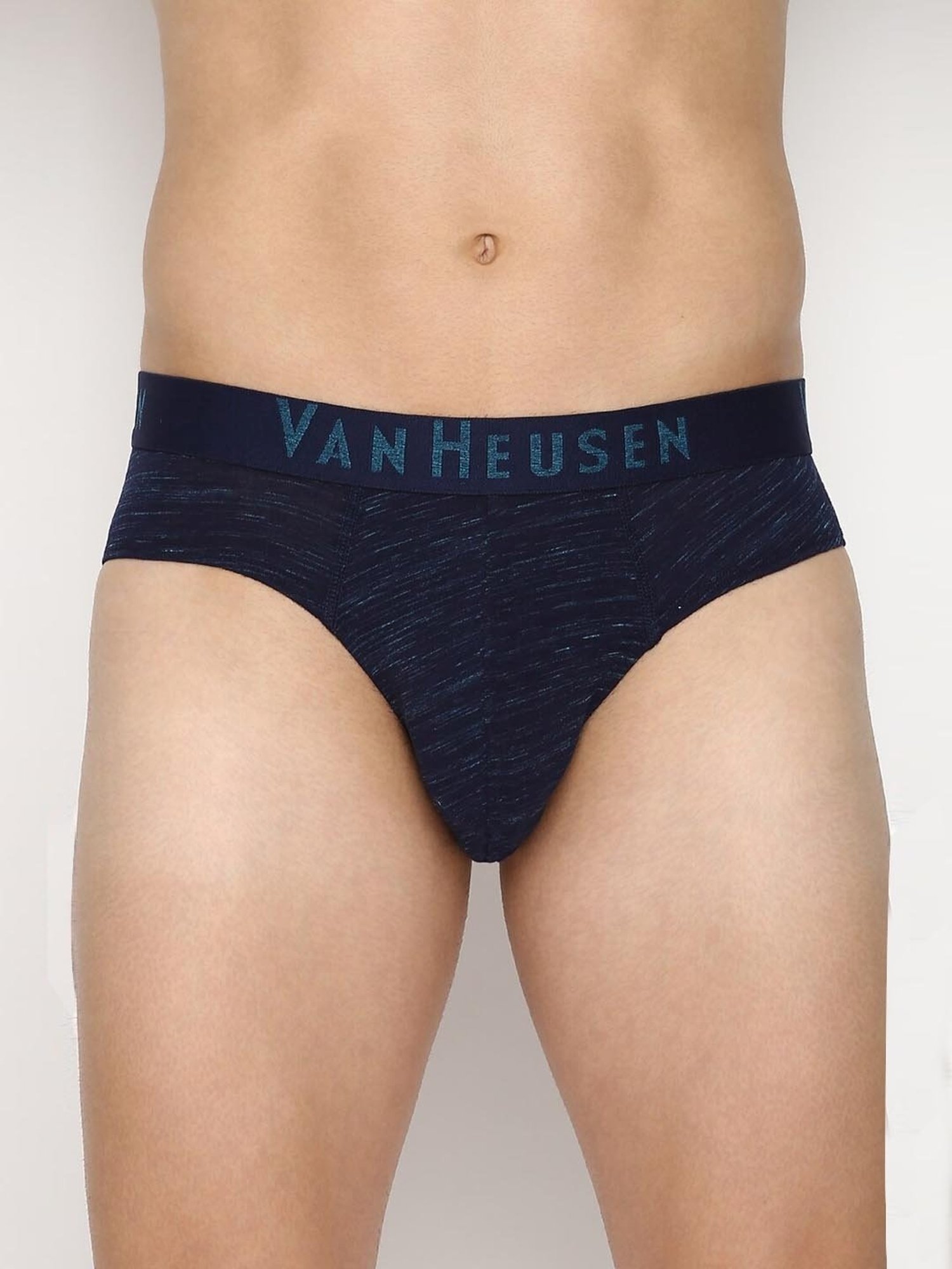 Buy Van Heusen Innerwear Blue Regular Fit Briefs for Mens Online @ Tata CLiQ