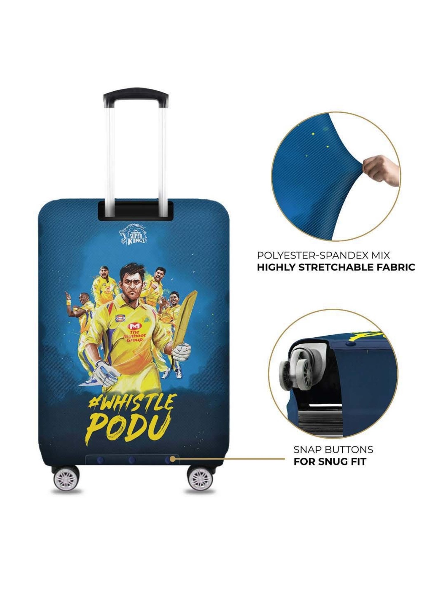 Buy Nasher Miles Dark Blue Eco Friendly Polyester Small Protective Luggage  Cover 55 cm (20 inch) Online at Best Prices in India - JioMart.