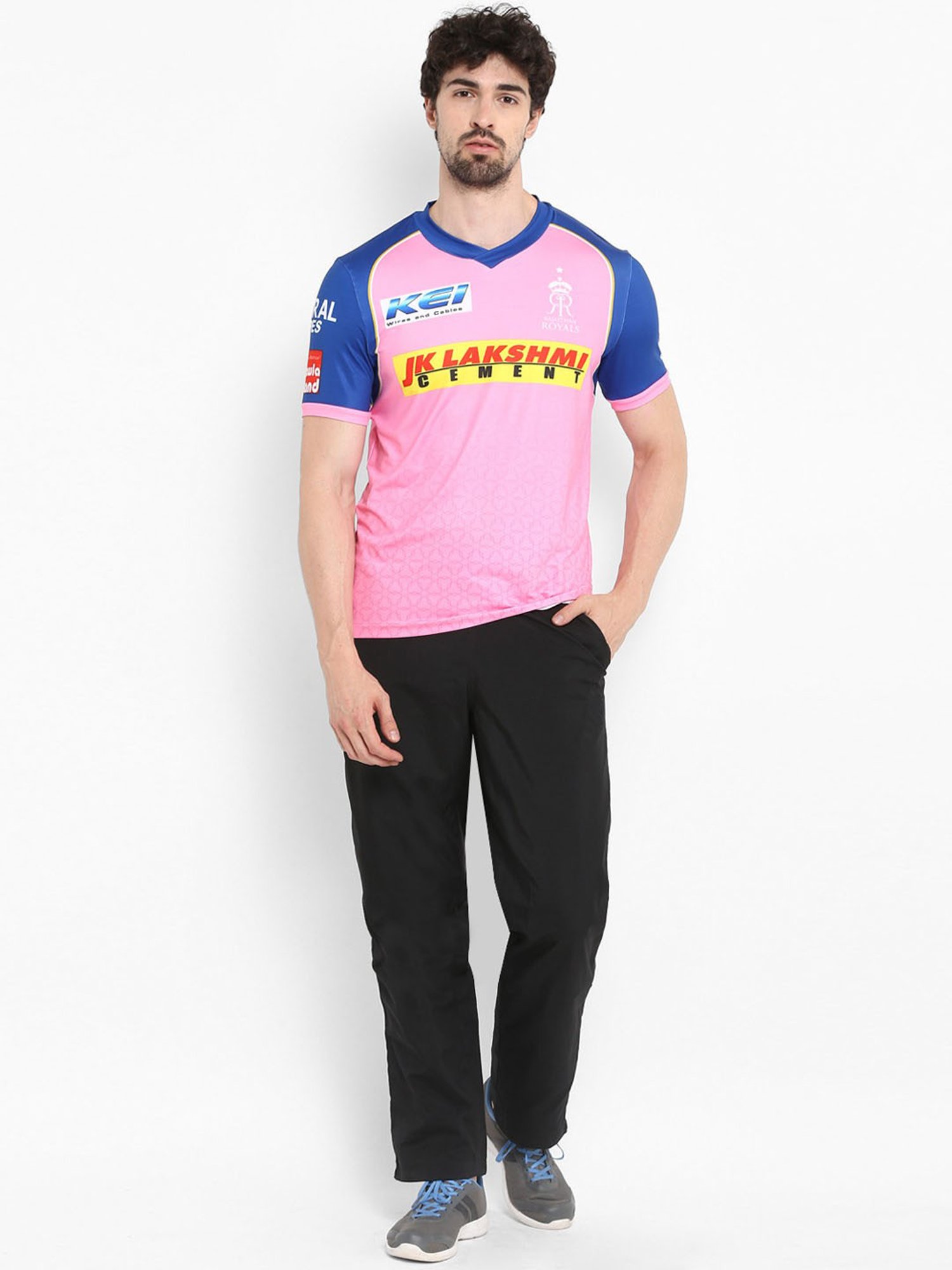 Alcis T-Shirts : Buy Alcis Men Pink Printed Rajasthan Royals Replica  Matchday Jersey T-Shirt Online