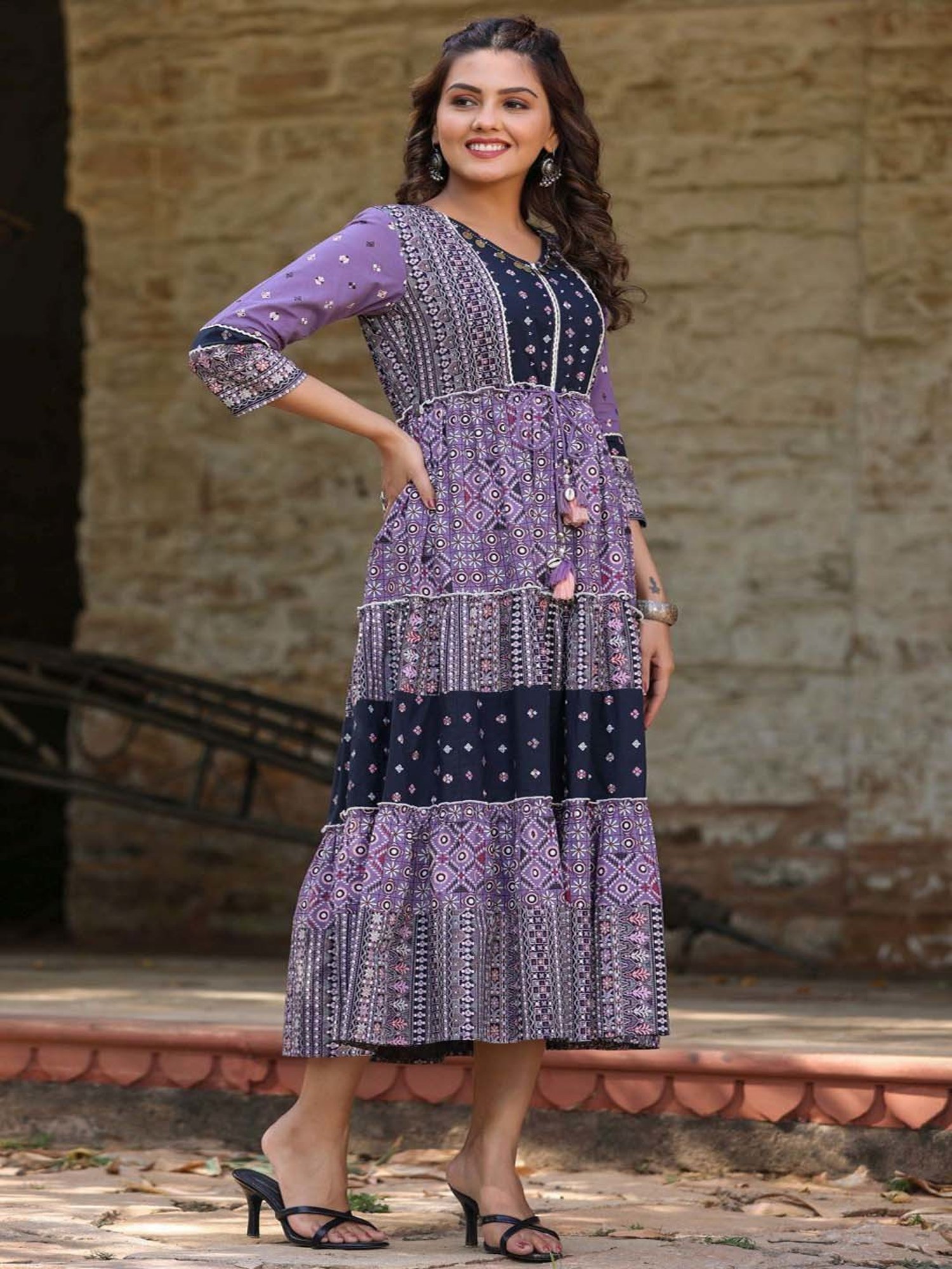 juniper maxi dress in deep violet afrm AFRM Juniper Maxi Dress in Purple