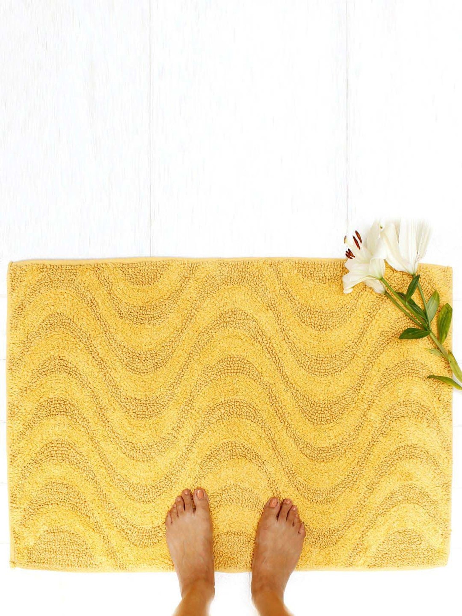 AVI LIVING Bath mats in Cotton for Bathroom Home Door Living or