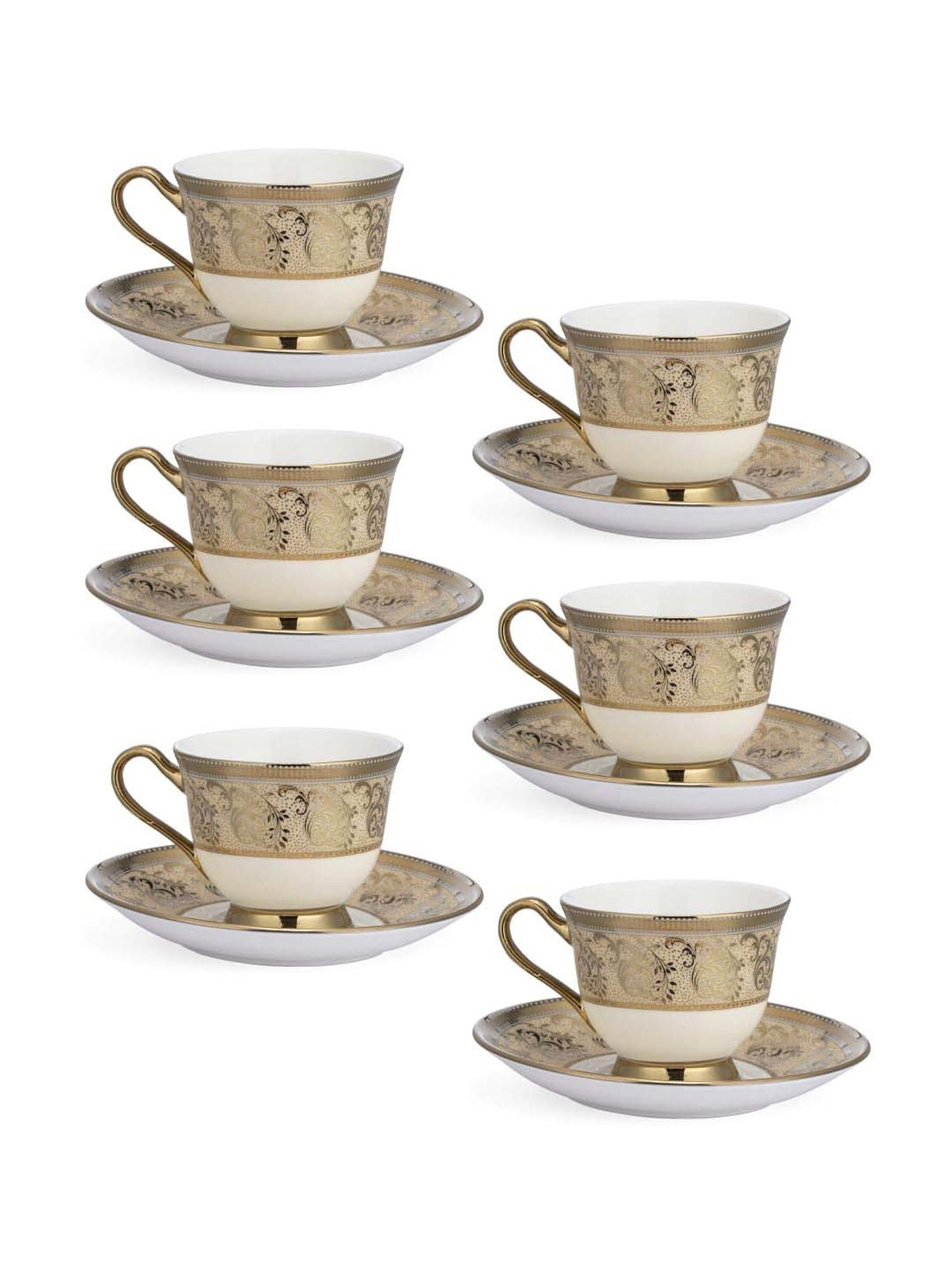 Buy Clay Craft White Ceramic Dessert Bowls - Set of 6 (180ml) at Best Price  @ Tata CLiQ