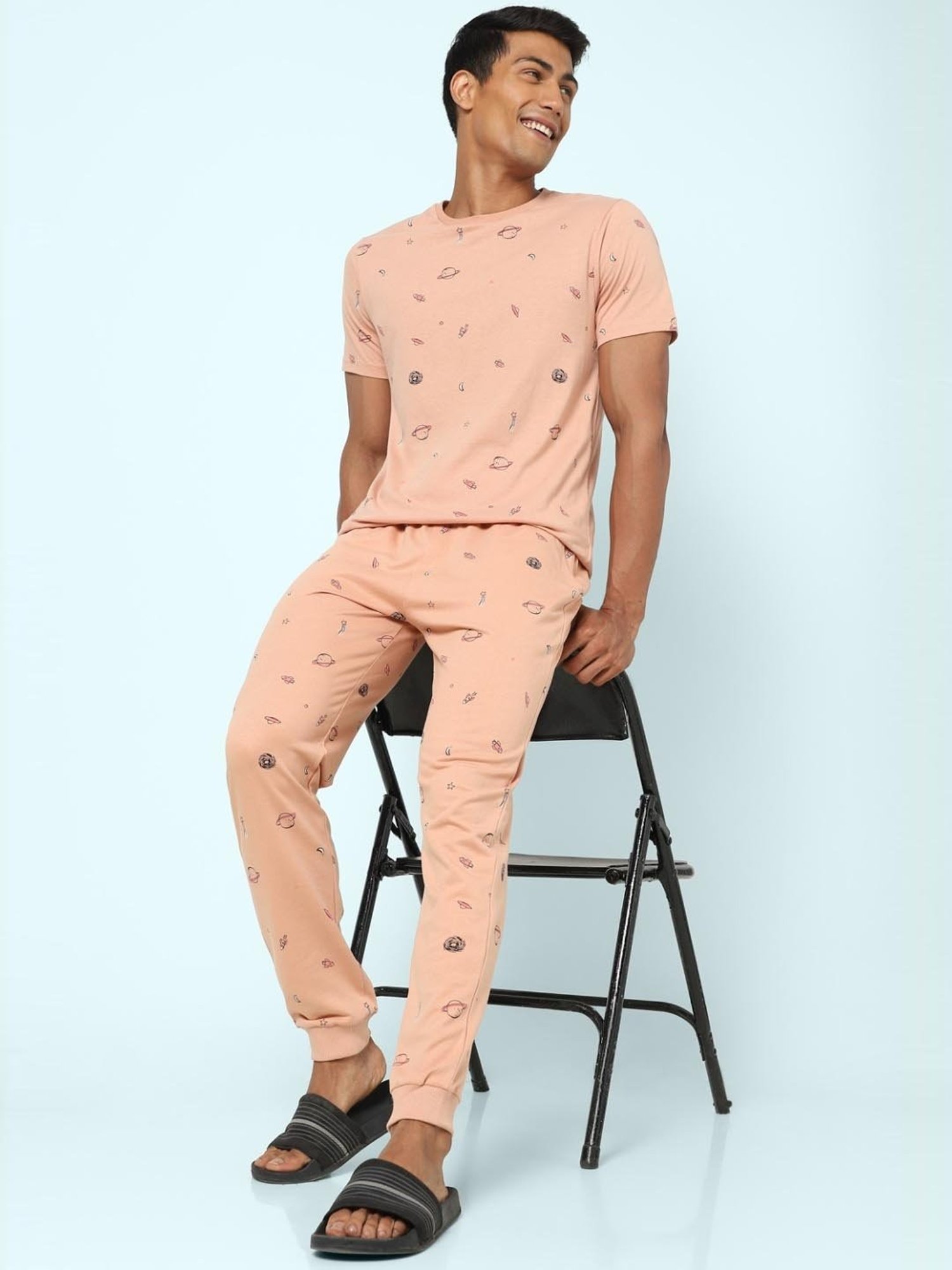 Ajile by Pantaloons Grey Melange Slim Fit Joggers