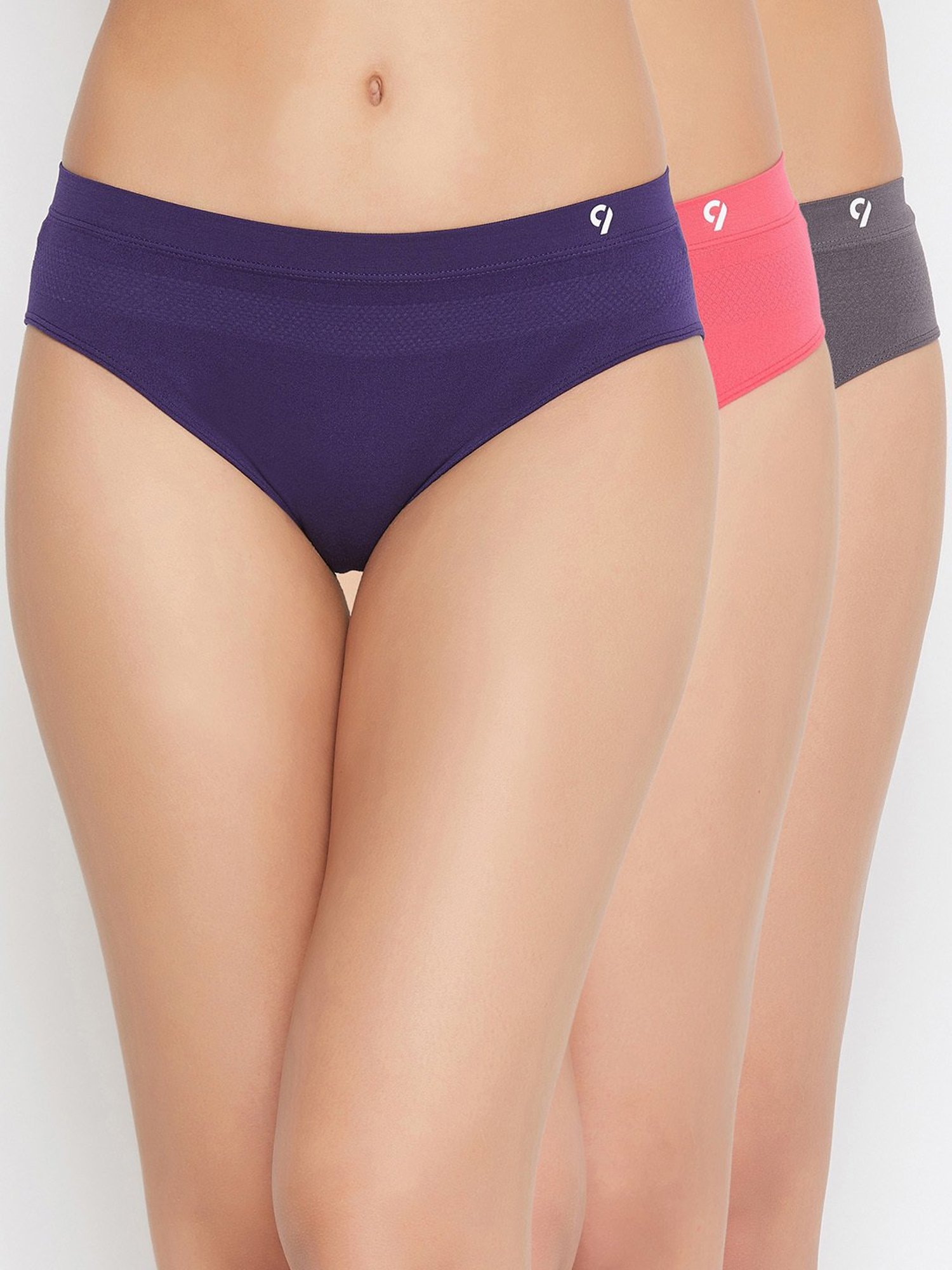 C9 Airwear Multicolor Hipster Panty - Pack of 3