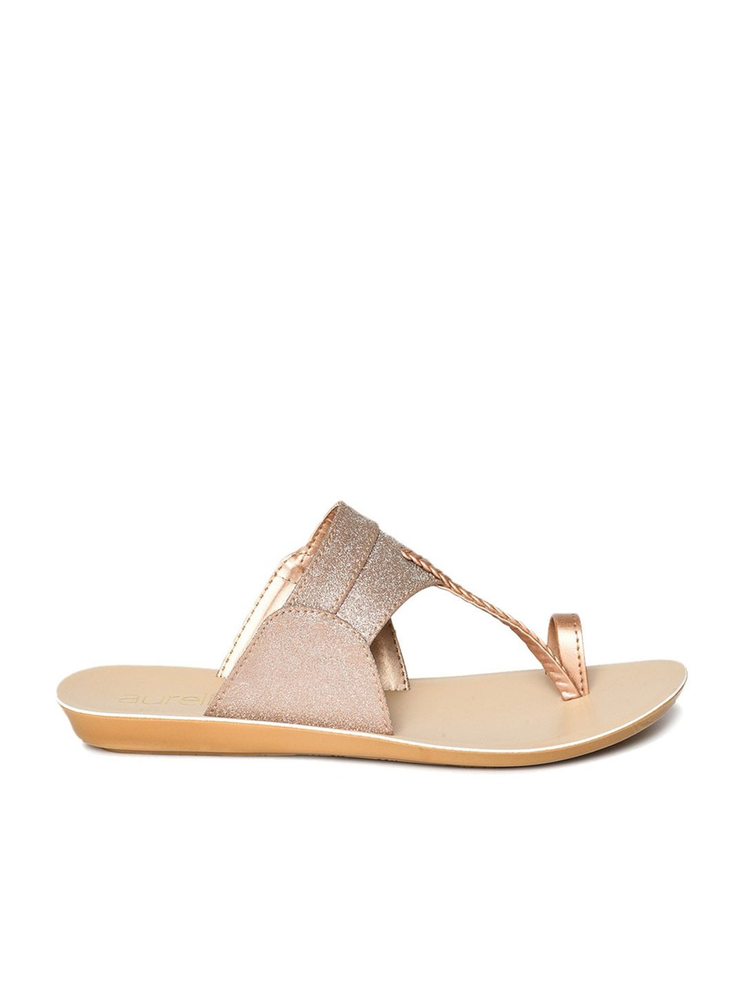 Michael Kors Daniella Leather Flat Thong Sandals | Dillard's