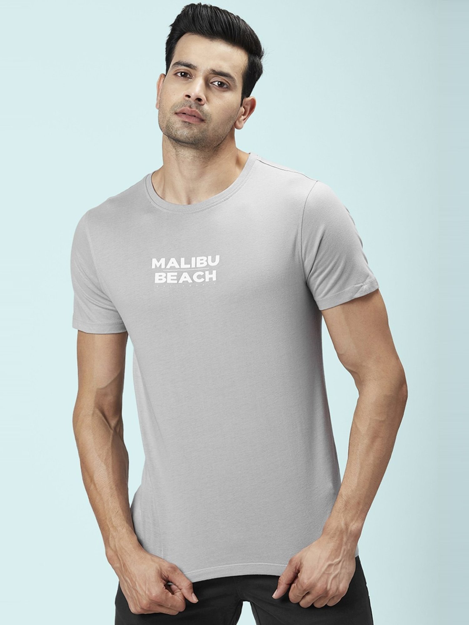 Buy Grey Tshirts for Men by Urban Ranger by Pantaloons Online