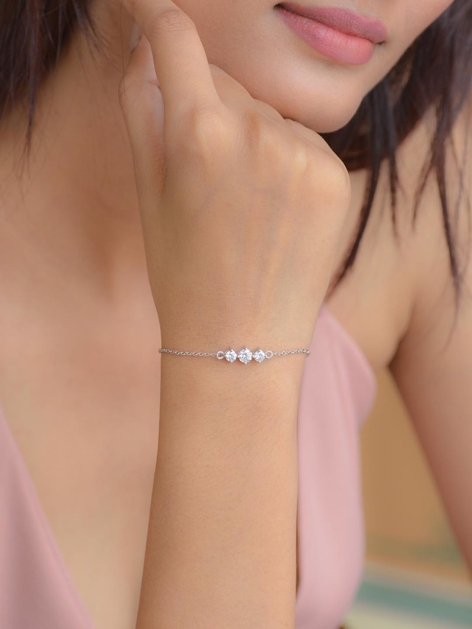 Buy GIVA 925 Sterling Silver Neha Kakkar Silver Supple Bracelet