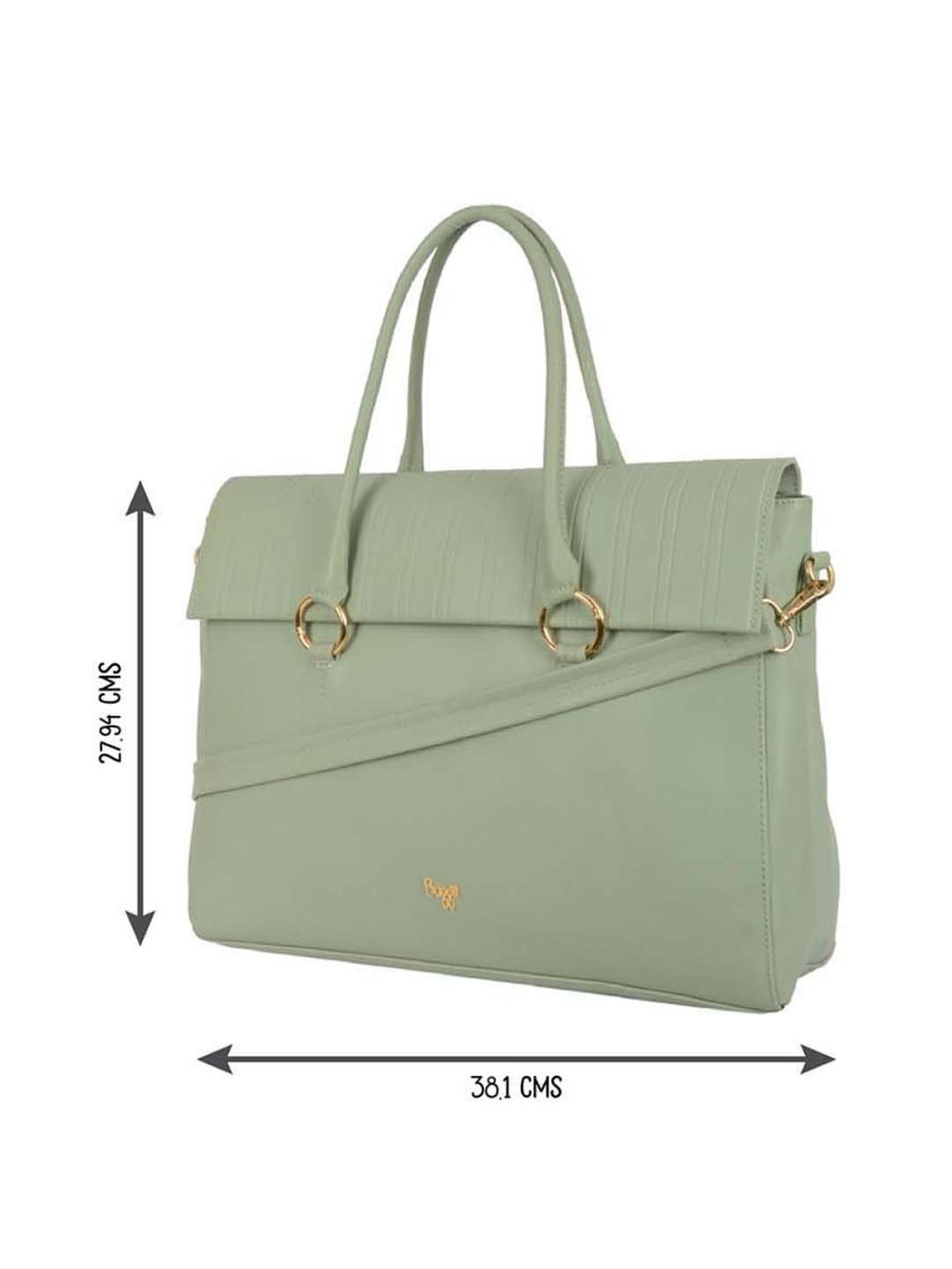 Buy Baggit L Ladyboss Tram Tan Textured Medium Laptop Handbag For Women At  Best Price @ Tata CLiQ