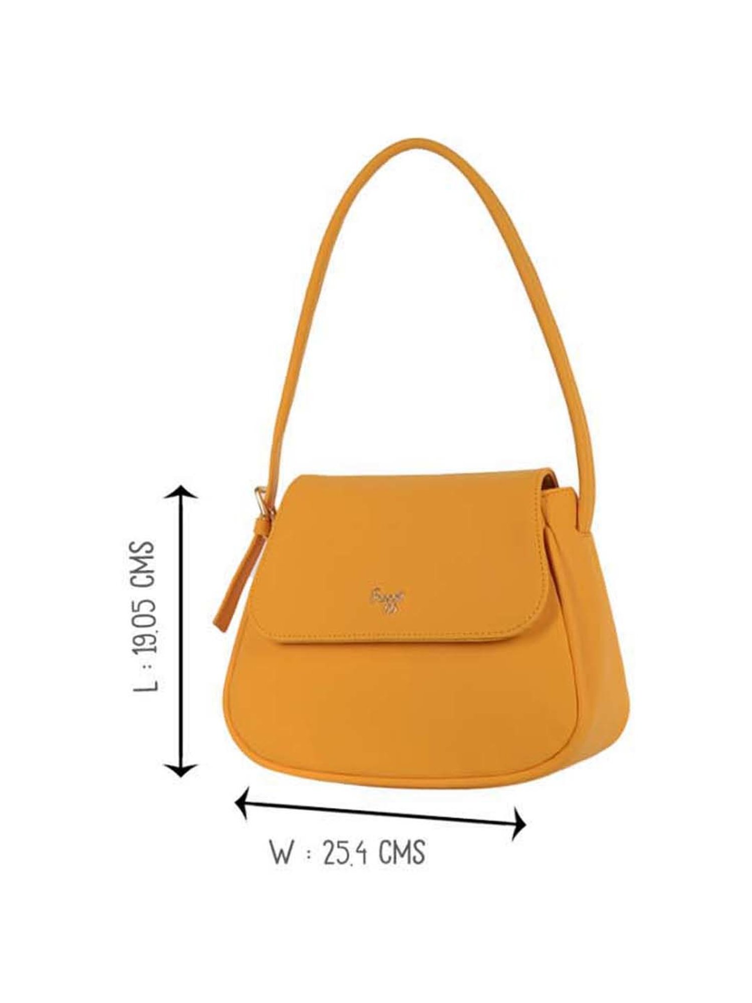 Buy Baggit Orange Solid Medium Sling Handbag Online At Best Price @ Tata  CLiQ