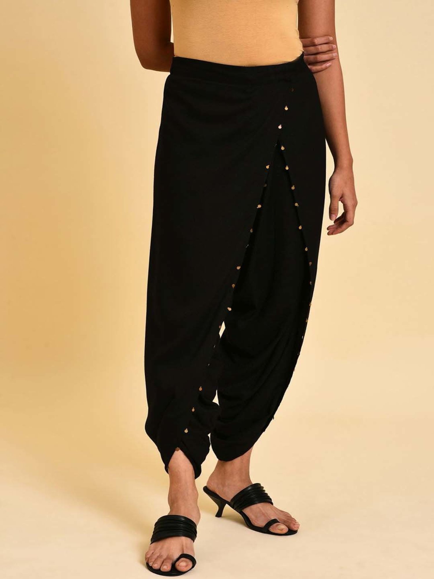 W Relaxed Women Black Trousers - Buy W Relaxed Women Black Trousers Online  at Best Prices in India | Flipkart.com