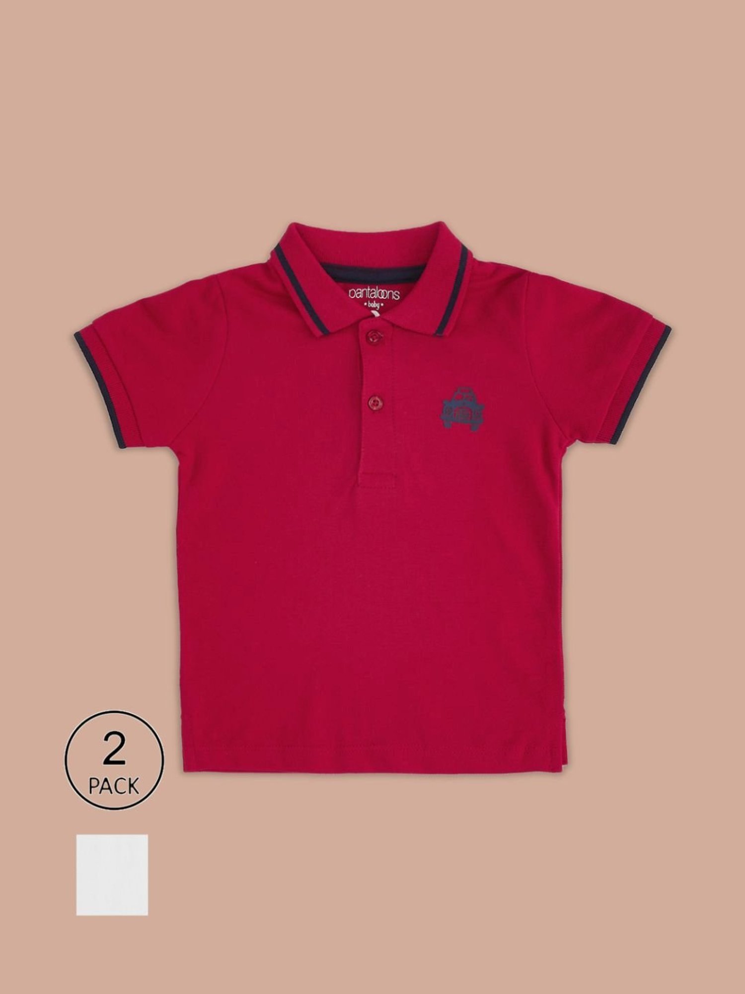 Baby red best sale polo shirt