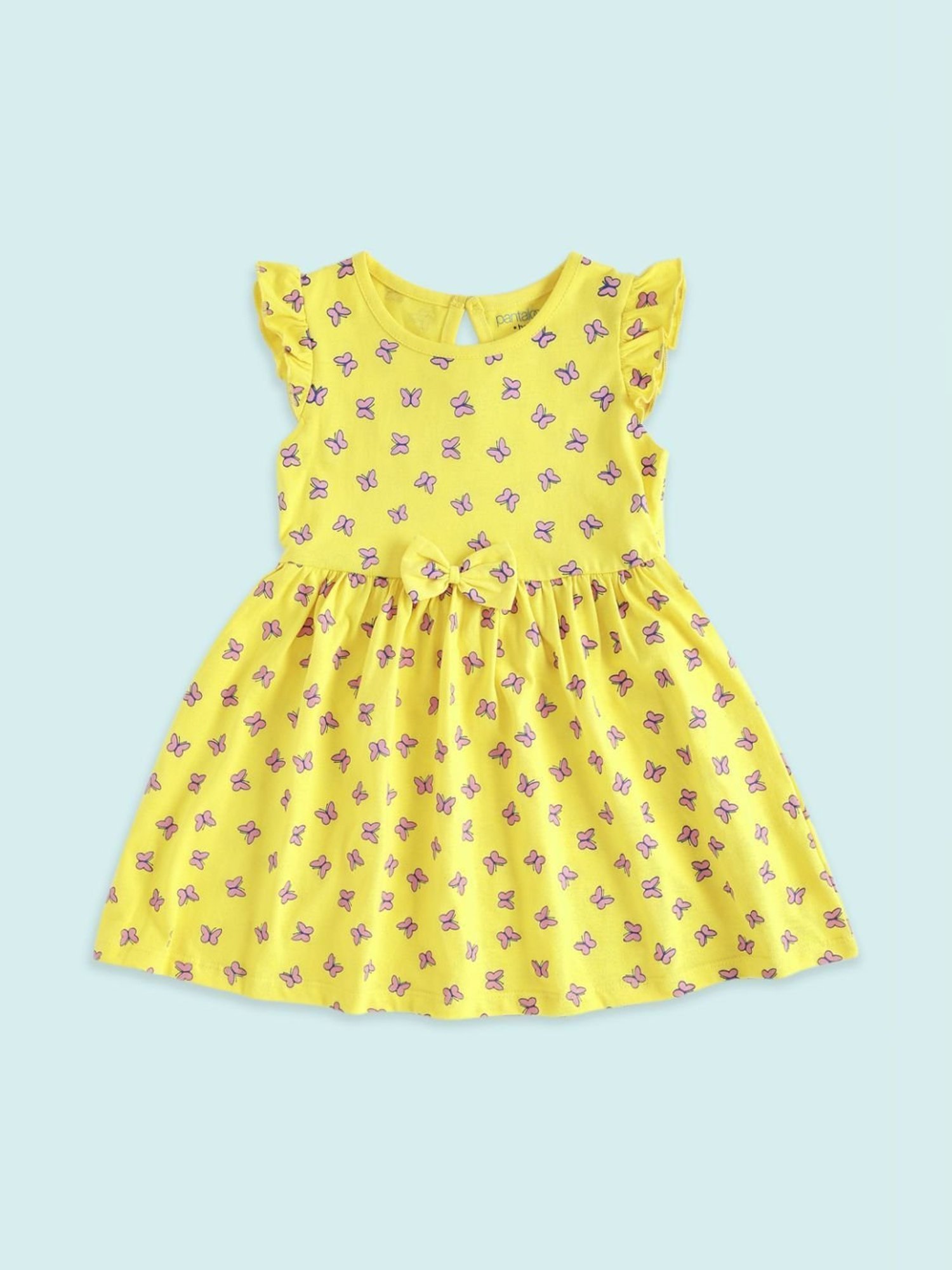 Yellow Dress With Embroidery & Appliques,9M to 4T. – Bunch Of Happiness
