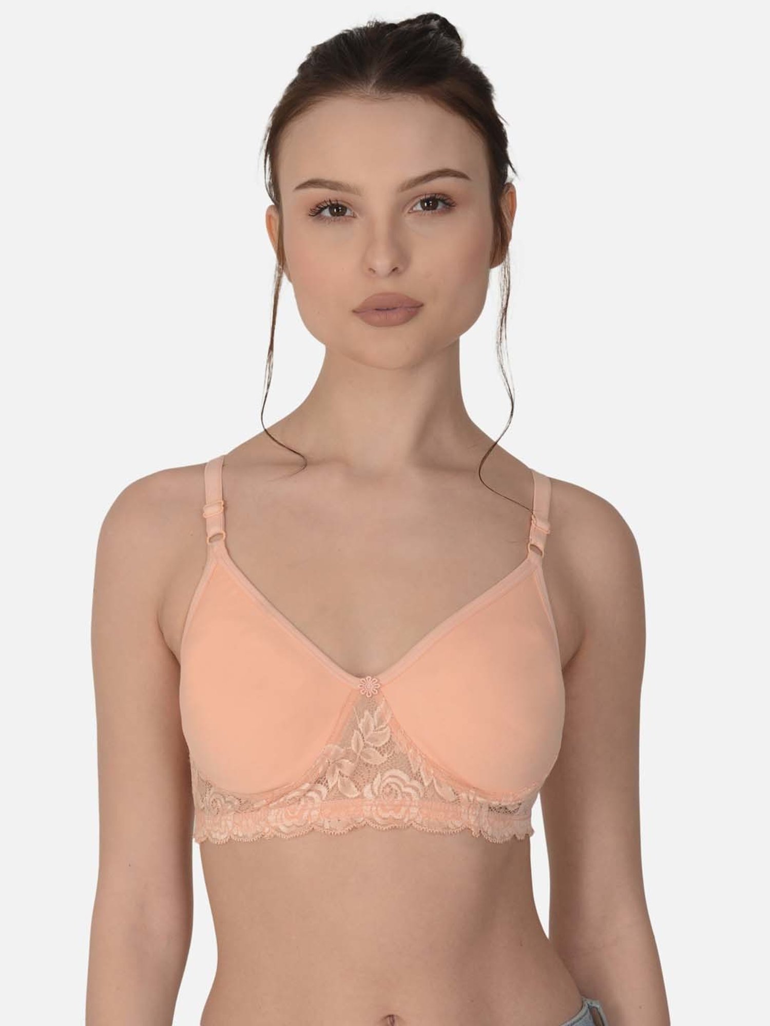 Buy Peach Bras for Women by MOD & SHY Online