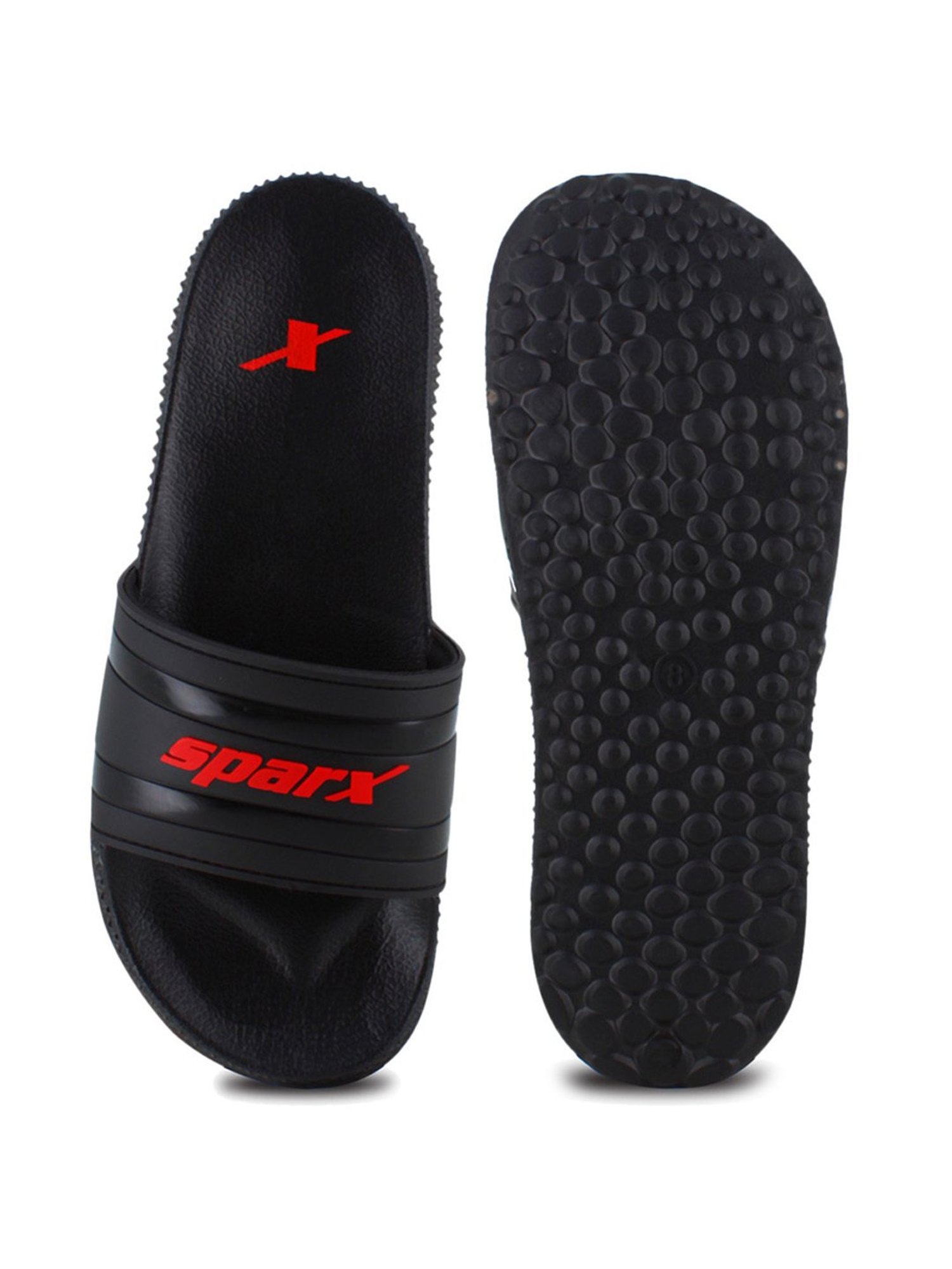 Sparx slide hot sale flip flops