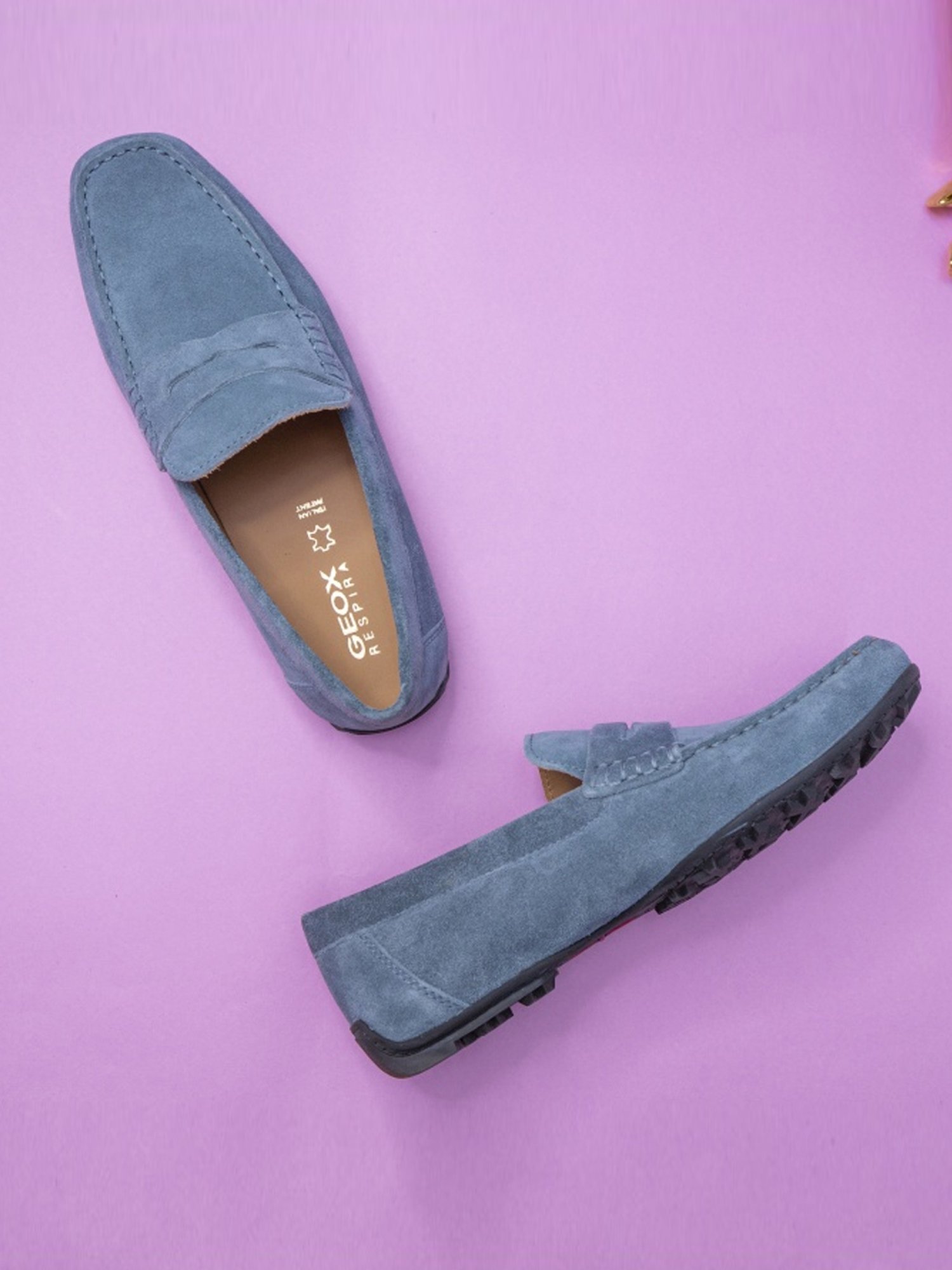 Geox sale suede loafers