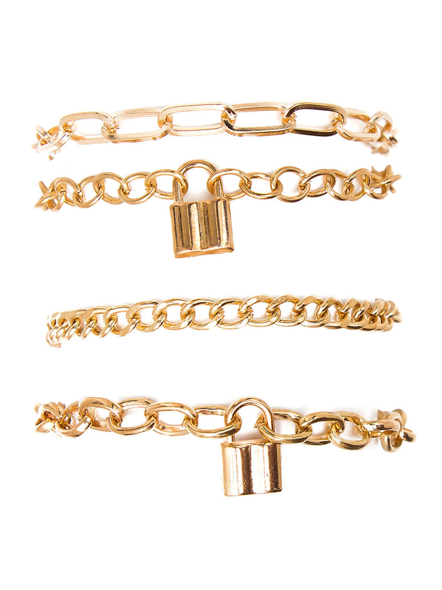 James Avery Forged Gold Link Charm Bracelet | Dillard's