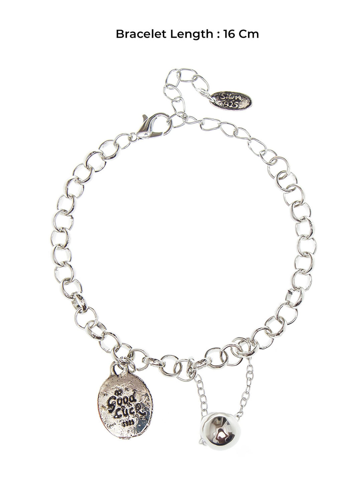 Adjustable Bangle with White House Charm in Silver Finish – White House  Historical Association