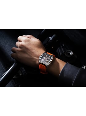 Ciga Designs M031-TITI-W15RE Round Leather - Labdhi Watches