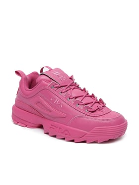 Buy Fila Women s DISRUPTOR II PREMIUM Pink Sneakers for Women at Best Price Tata CLiQ