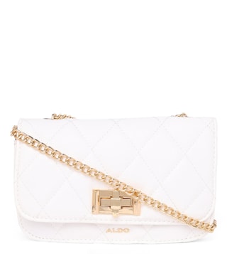 Buy ALDO White GRYDY100 Quilted Cross Body Bag for Women Online