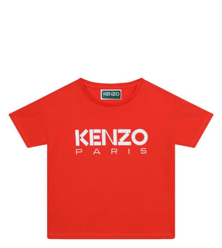 red kenzo shirt