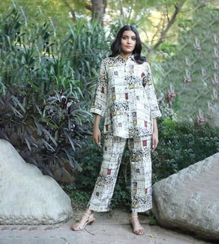 Buy Printed Pants with Drawstring Fastening Online at Best Prices in India   JioMart
