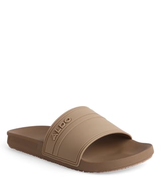 Buy ALDO Brown DINMORE230 Slide Sandals for Men Online Tata CLiQ