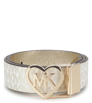 Michael Kors Belt Kids Colour Yellow Gold