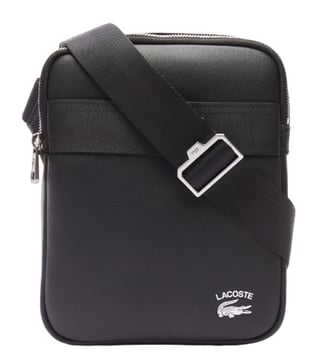 Men's Contrast Branded Crossbody  Mens leather bag, Lacoste bag, Crossover  bags