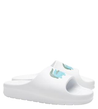 Lacoste men's slide outlet sandals