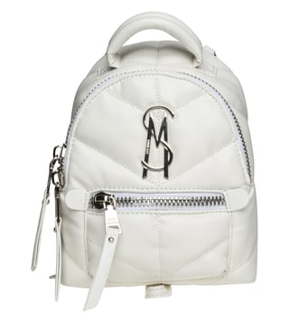 Steve madden black 2024 and white backpack