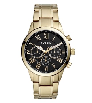 Flynn midsize chronograph shop black stainless steel watch