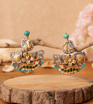 Kundan earrings 8997  Vijay  Sons