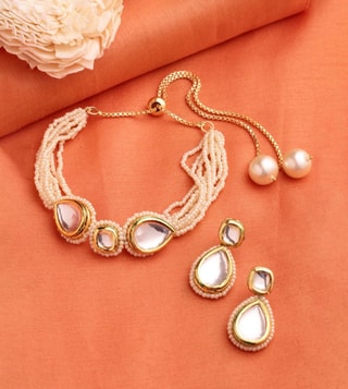 Buy Gold Bracelets  Bangles for Women by ZAVERI PEARLS Online  Ajiocom
