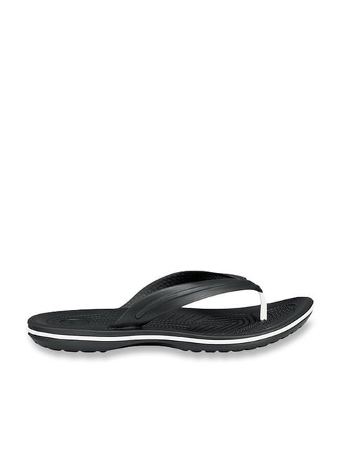 Crocs Unisex Crocband Black Flip Flops