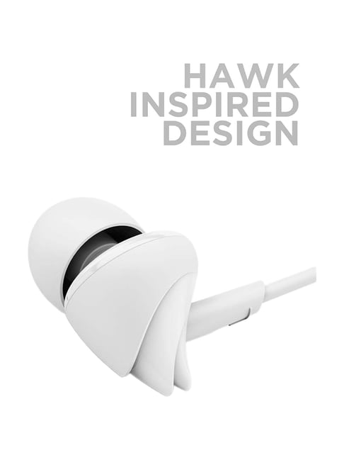 Buy Boat BassHeads 100 Earphones with Mic (White) Online At Best Price