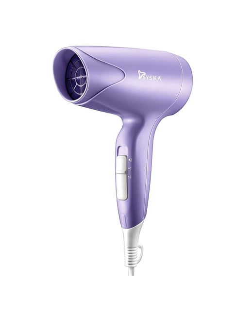 Syska TrendSetter HD1600 1000W Hair Dryer (Purple)