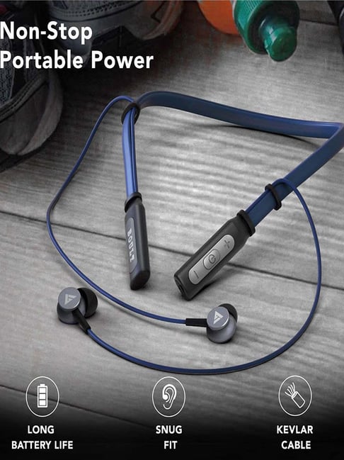 Buy Boult Audio ProBass Curve Bluetooth Earphones with Mic Blue