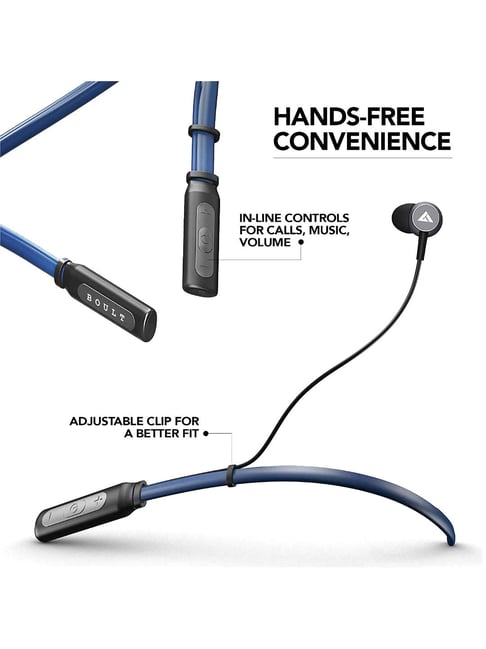 Buy Boult Audio ProBass Curve Bluetooth Earphones with Mic Blue