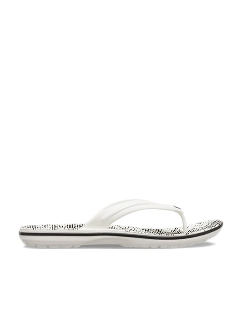 Crocs Unisex Crocband White Flip Flops