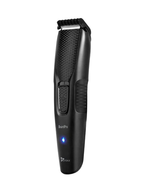 Syska Beard Pro HT200U Cordless Moustache and Beard Trimmer For Men (Black)