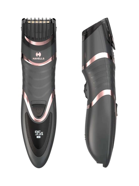 Havells BT9010 Digital Beard Trimmer (Black/Rose Gold)